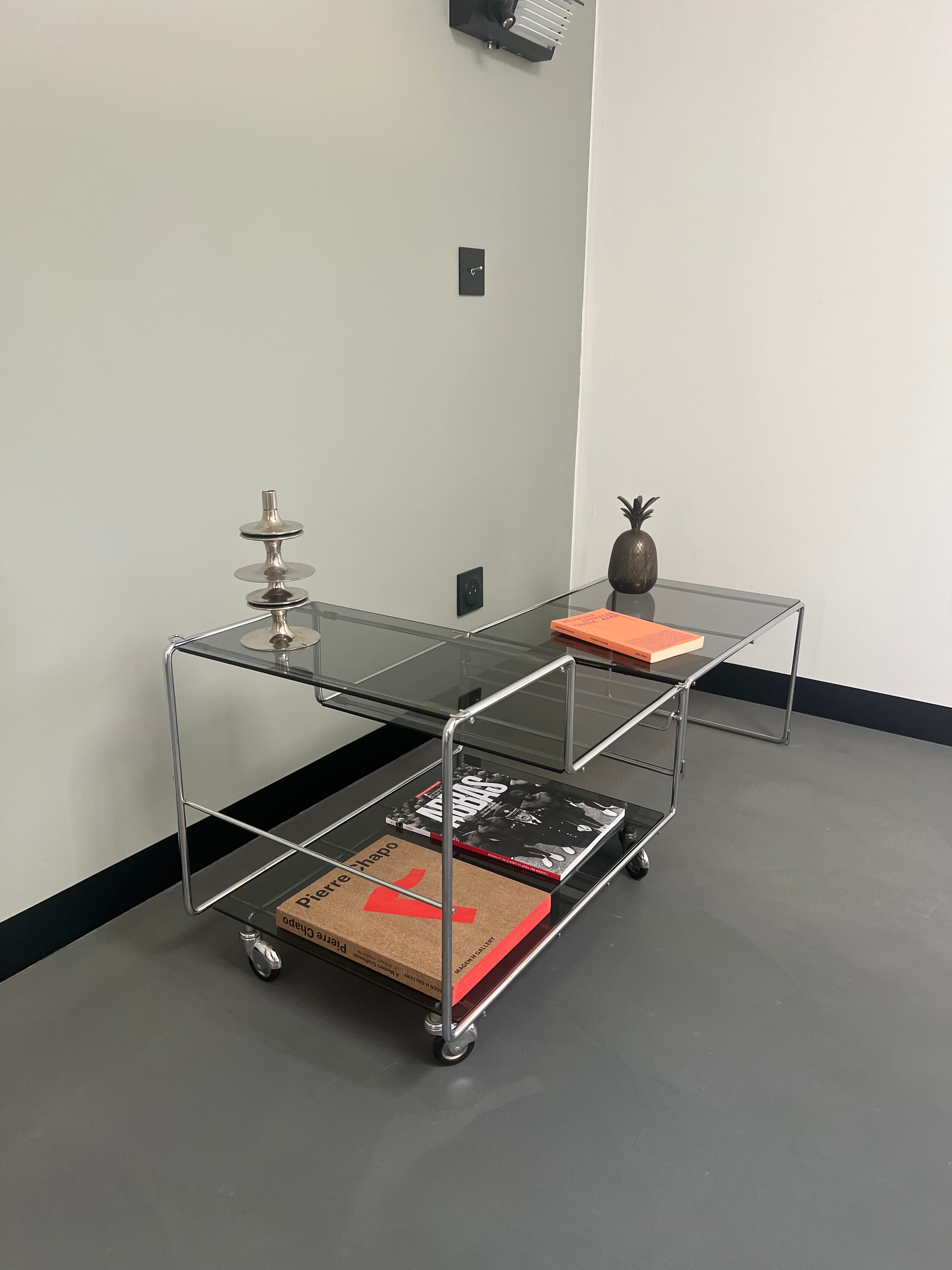 Coffee table trolley by Max Sauze, 60s