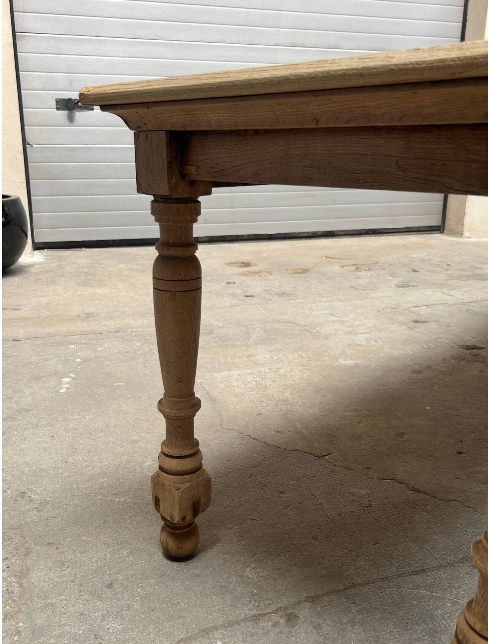 Table de drapier en chêne XIX eme