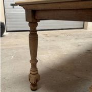 Table de drapier en chêne XIX eme