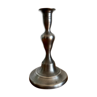 Tin candlestick