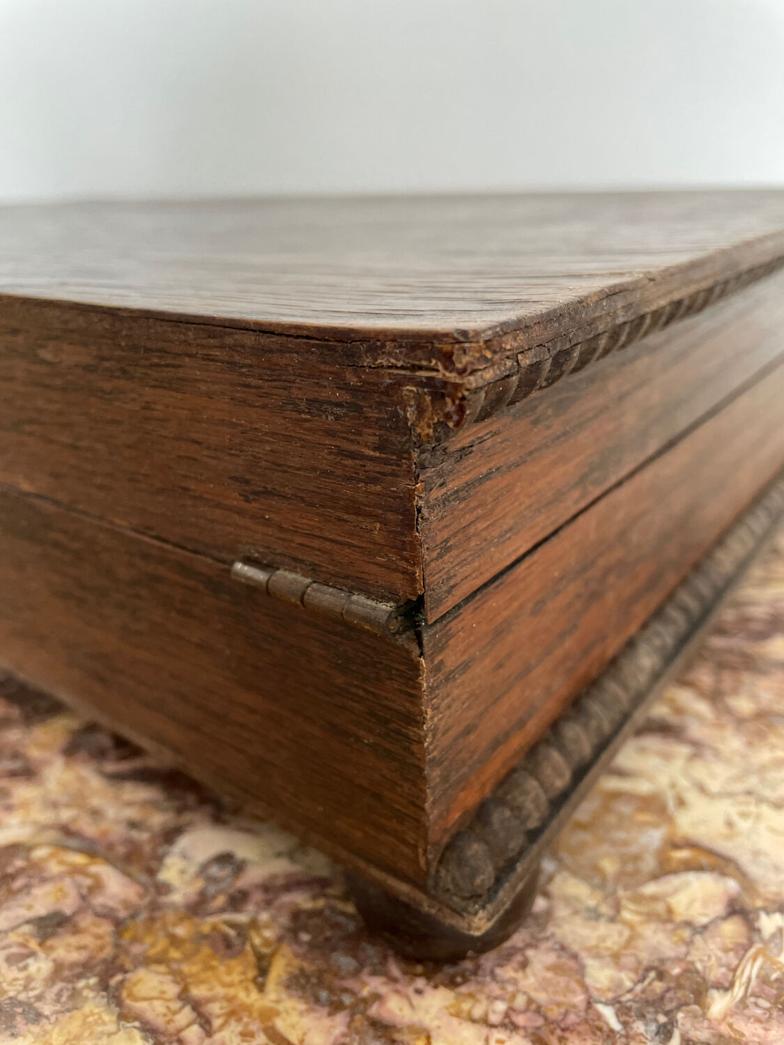 Wooden travel writing box