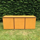 Vintage sycamore sideboard Mario Sabot 1970