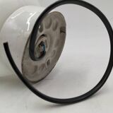 Opaline and porcelain wall light