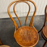 Set of 5 bistro chairs + 1 stool