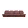 Modular sofa of 4 heaters 70s