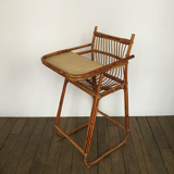 Children's rattan high chair