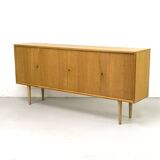 Mid-Century Light Oak Sideboard from WK Möbel, 1970s