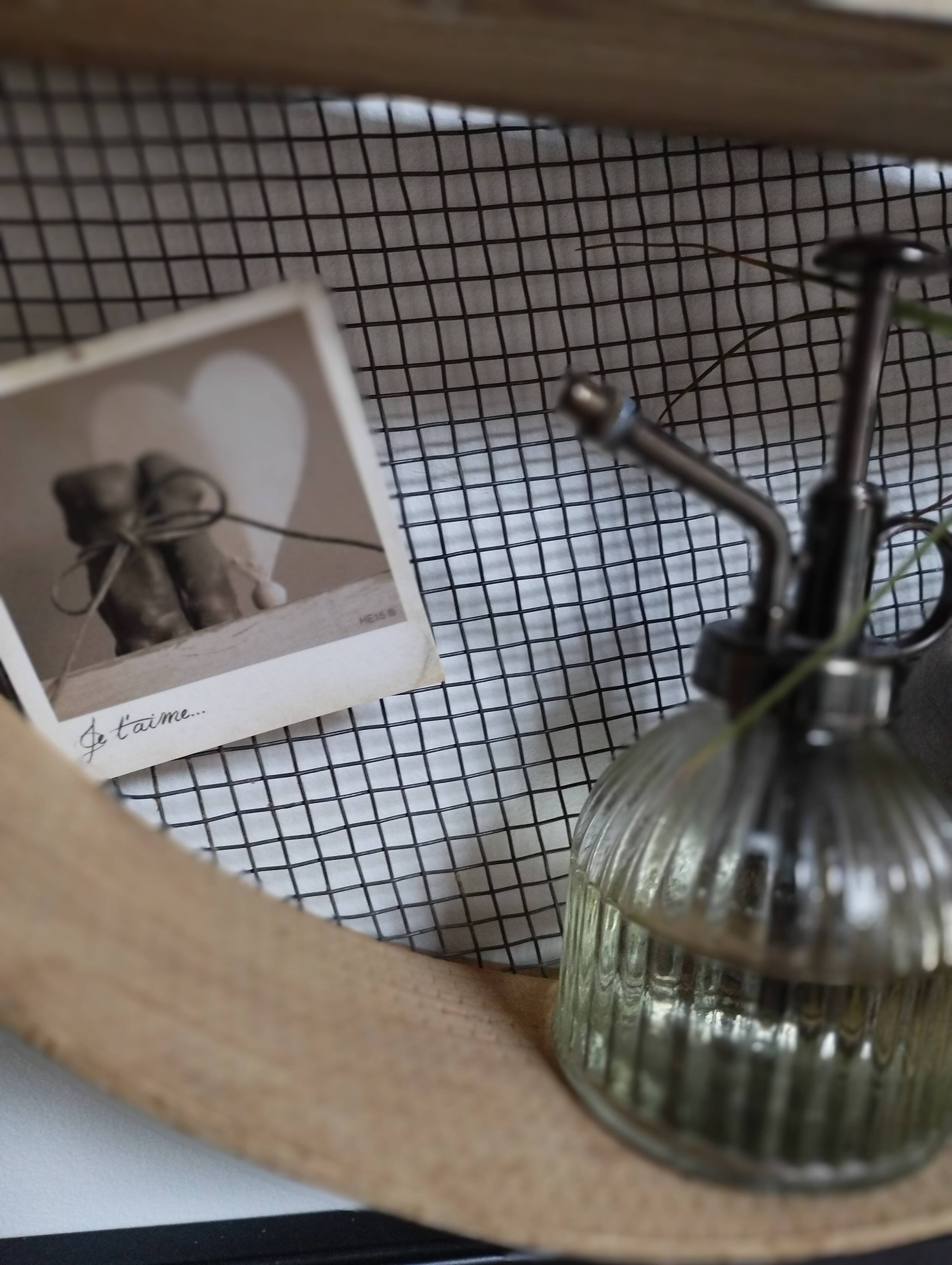 Tamis Vintage- Etagère Murale