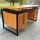 Bureau 2 caissons design années 60