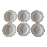 Villeroy and Boch - Set of 6 soup plates, Kimono model, Château