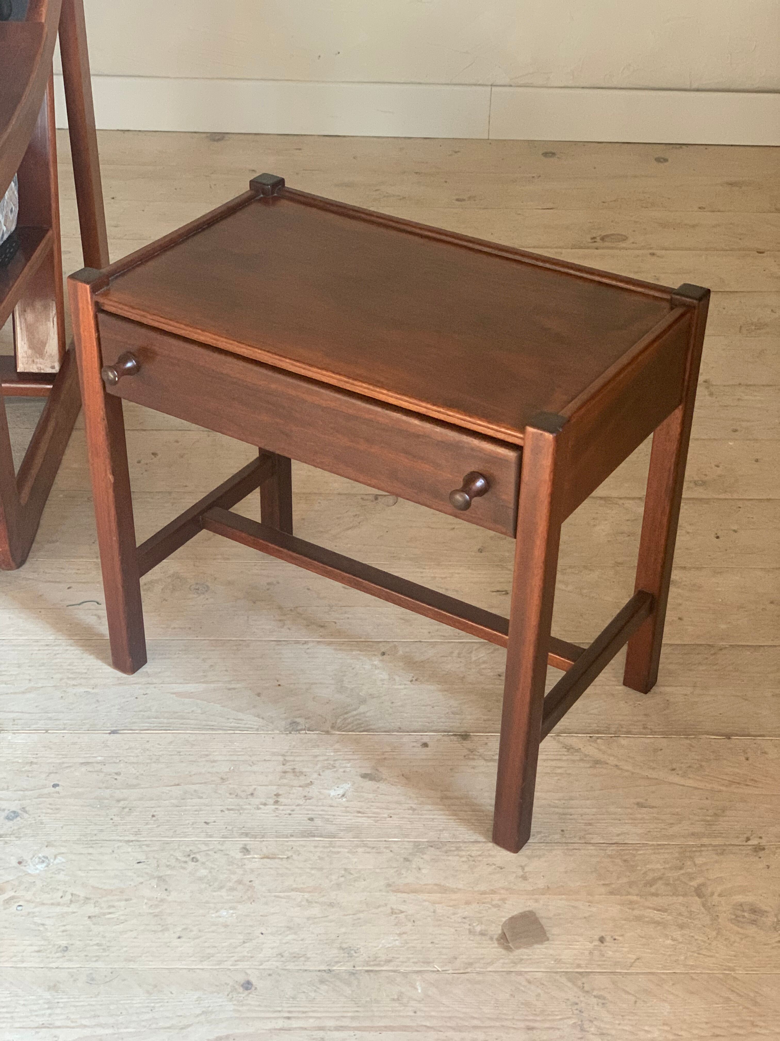 Vintage bedside table by jacques hauville