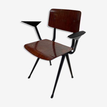 Friso Kramer 'Result' chair with armrests for Ahrend de Cirkel, 1960s