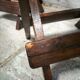 Pair of canned folding stools
