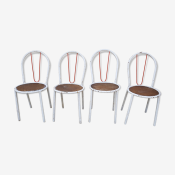 Set of 4 chairs bistro