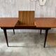 Table teck "papillon"