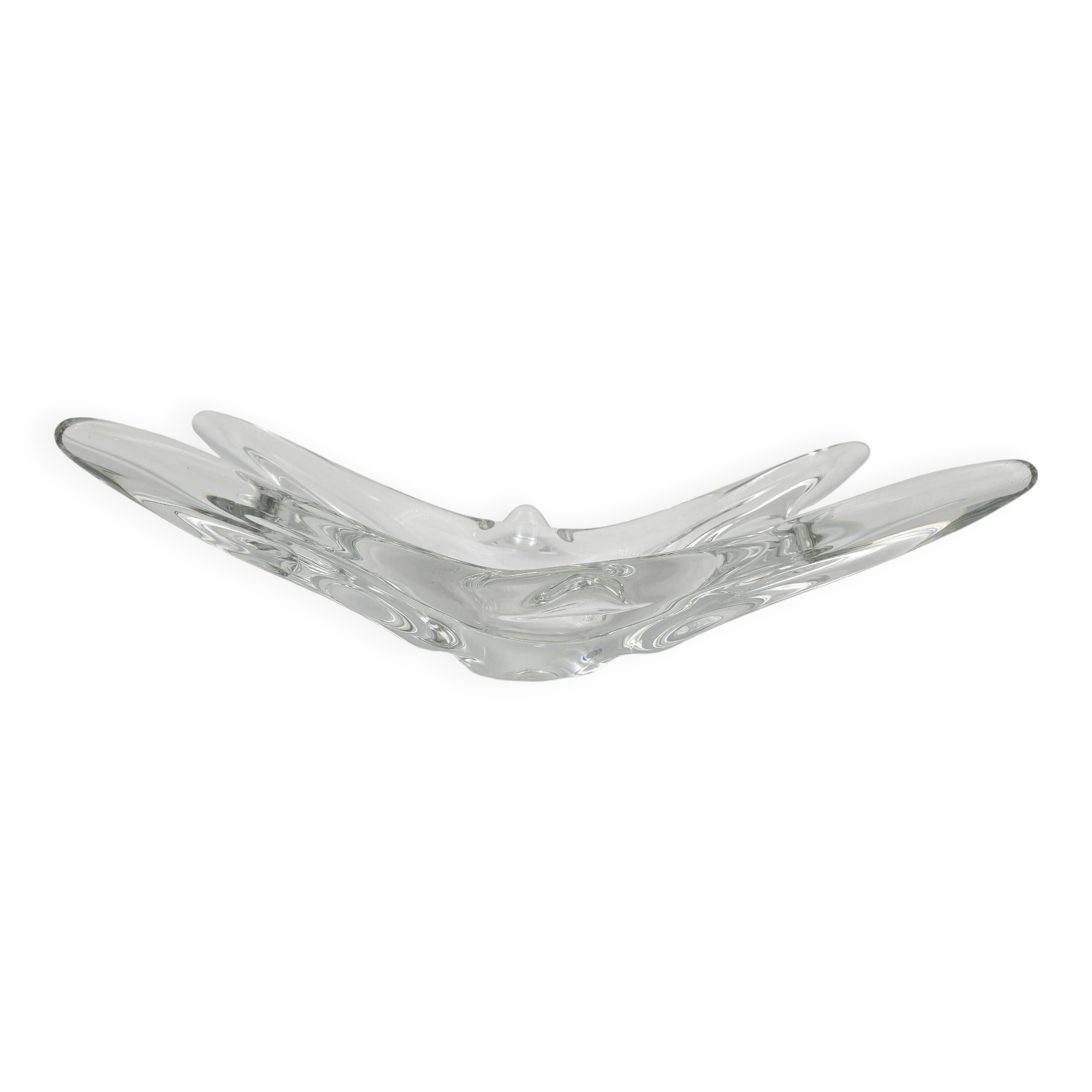 60's glass star emptier