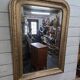 Miroir style Louis Philippe doré