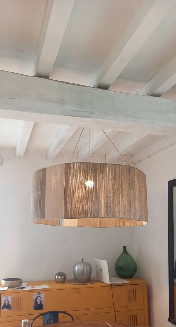 Grande suspension en corde