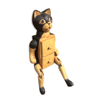 The cat puppet articulated wardrobe