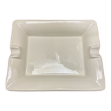 Cendrier en céramique blanc