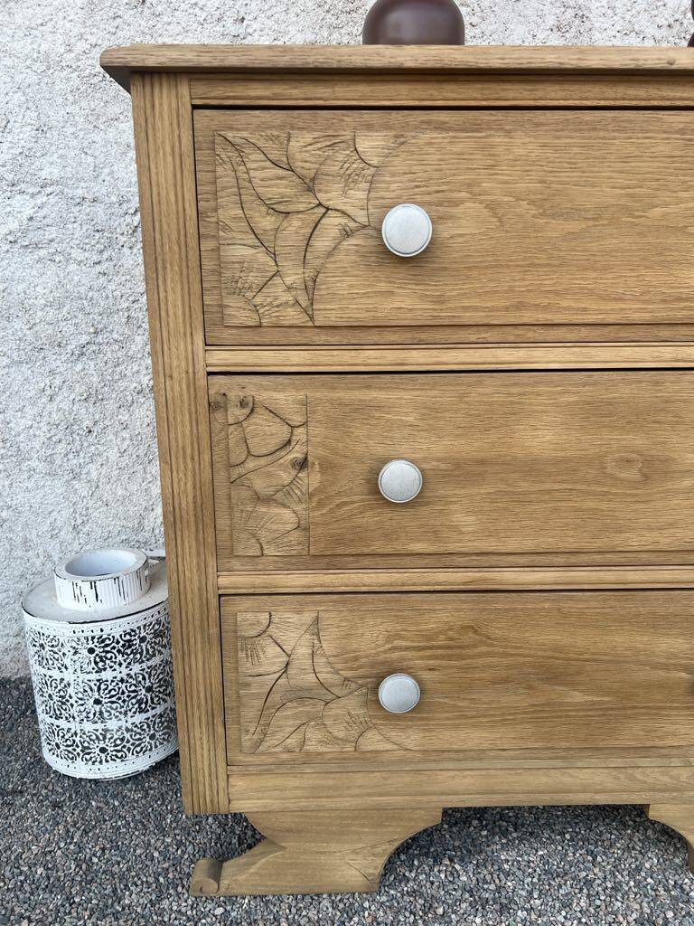 art deco chest of drawers