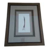 Art-Deco style frame