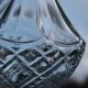Élégante carafe en verre ciselé – style classique et raffiné
