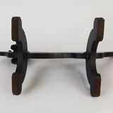 Paire de chenets "Teckels"