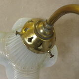 Art deco brass table lamp