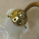 Art deco brass table lamp