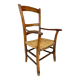18th century rustic country armchair