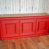 Low sideboard with 3 doors
