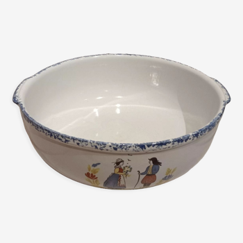 Breton bowl style salad bowl
