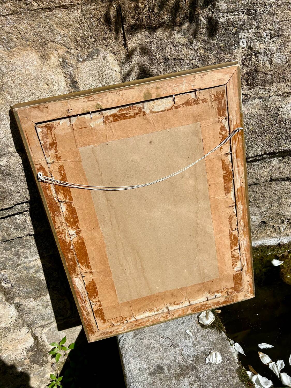 Pastel portrait painting