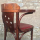 Bistro armchairs, bentwood, Scheepers, made in Belgium