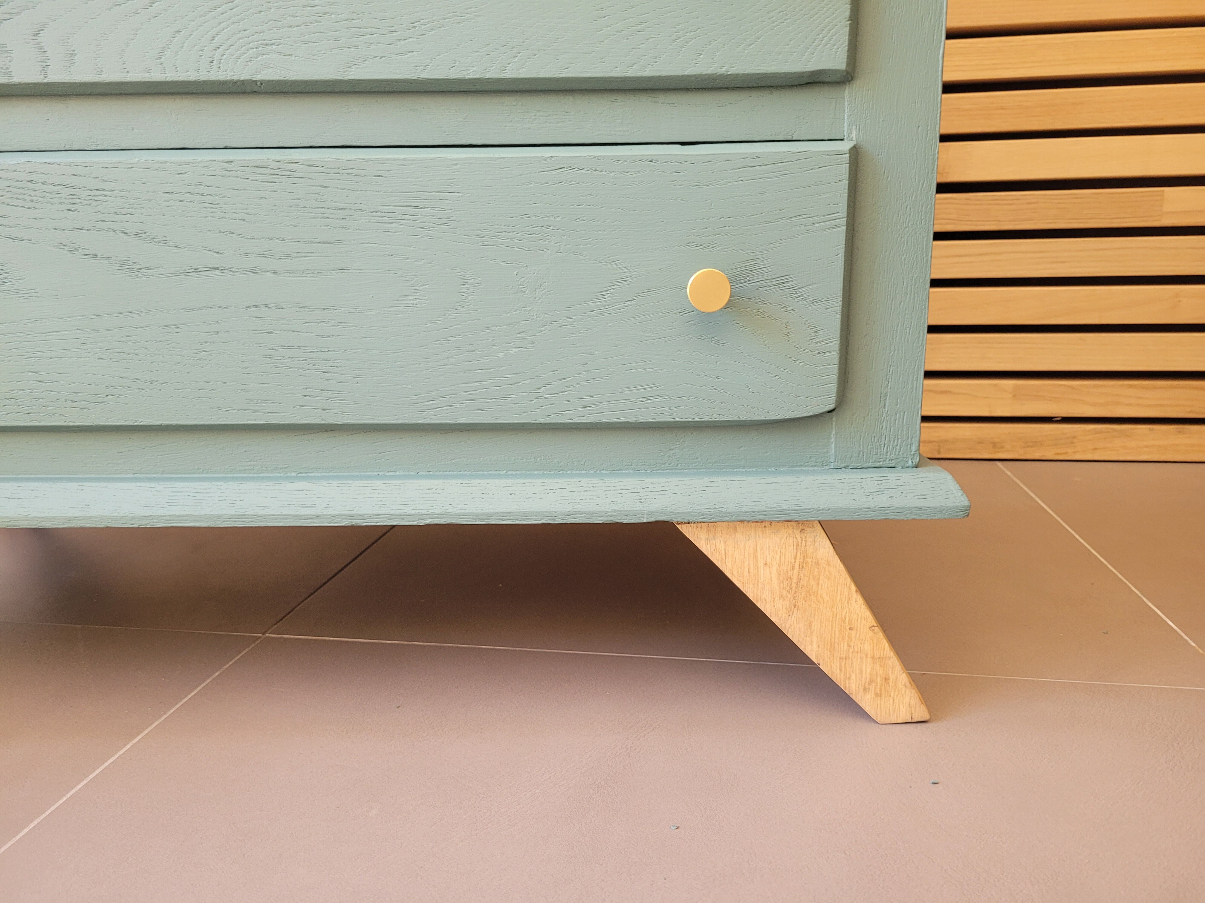 Vintage dresser 50 feet compass