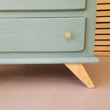 Vintage dresser 50 feet compass