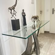 Roche Bobois iron flower console