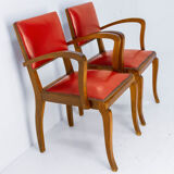 Paire de fauteuils Bridge