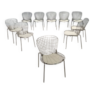 Ten chairs from the 1960s