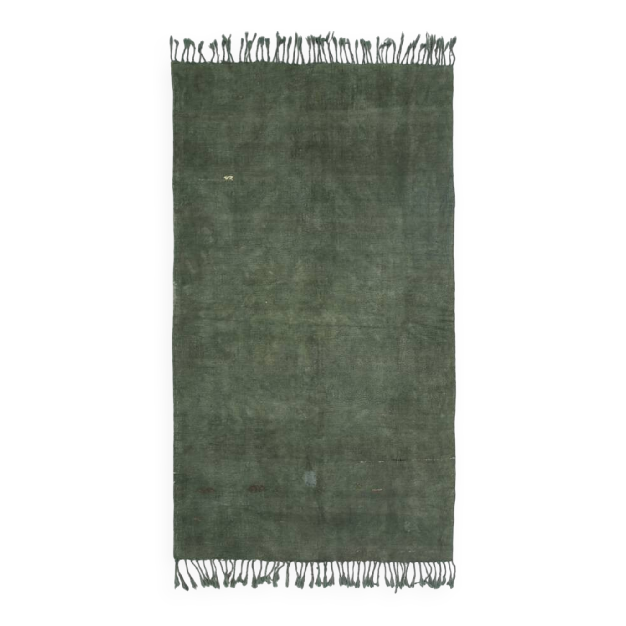 Dark Green Rugs For Living Room Vintage Kilim Rug,157x278Cm