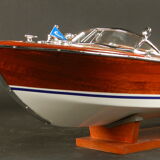Model wooden boat Riva Aquarama 55 cm