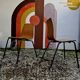Suite de 6 Chaises Pierre Guariche modèle Papyrus Édition Steiner 1950