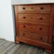 Oak chest of drawers