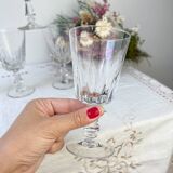 9 vintage red wine glasses