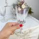 9 vintage red wine glasses