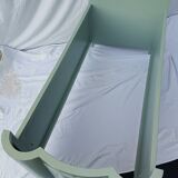 wooden bed 1950s child