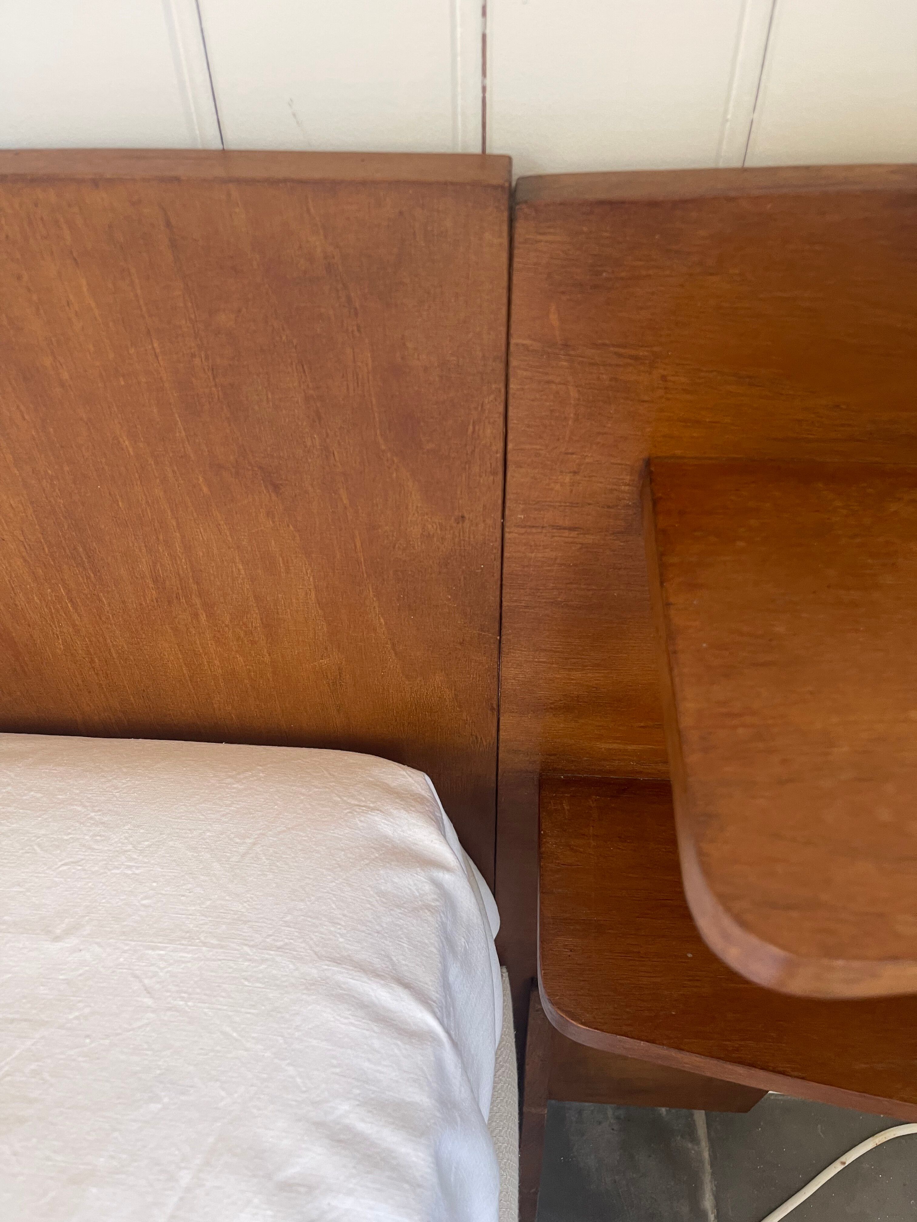 Vintage headboard from the 1960s.