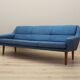 Canapé bleu, design danois, années 1990, production : Danemark