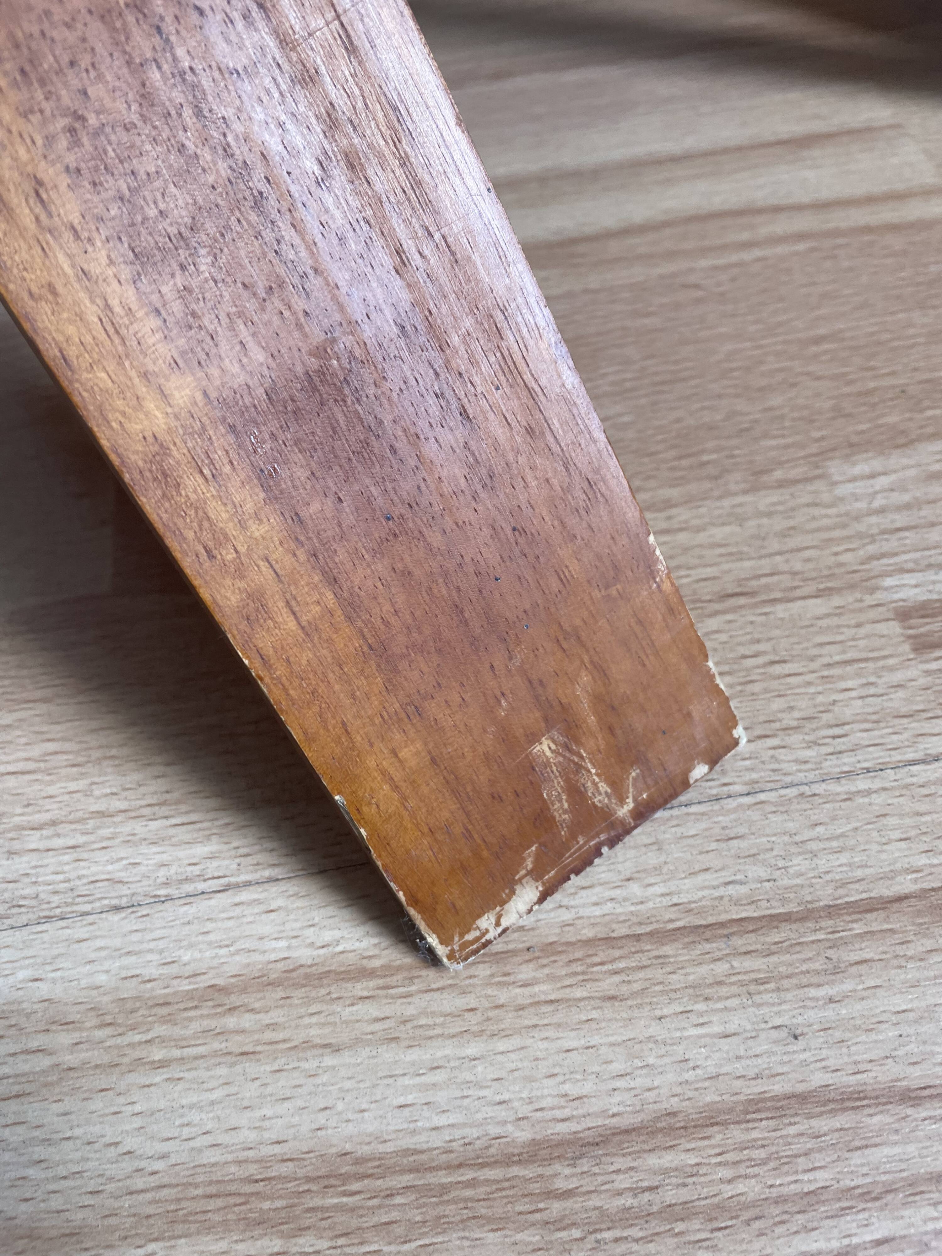 Wooden magazine rack